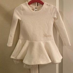 Guess brand toddler girl white dress 2T